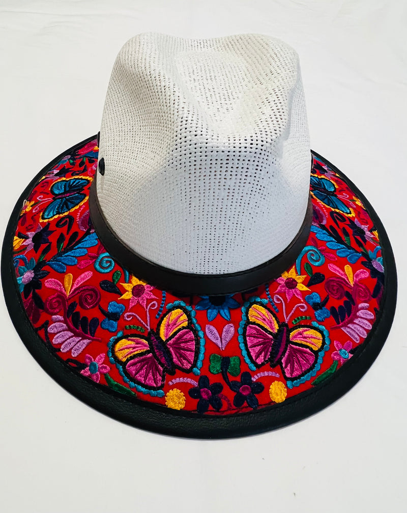 Sombrero Textil Mariposa