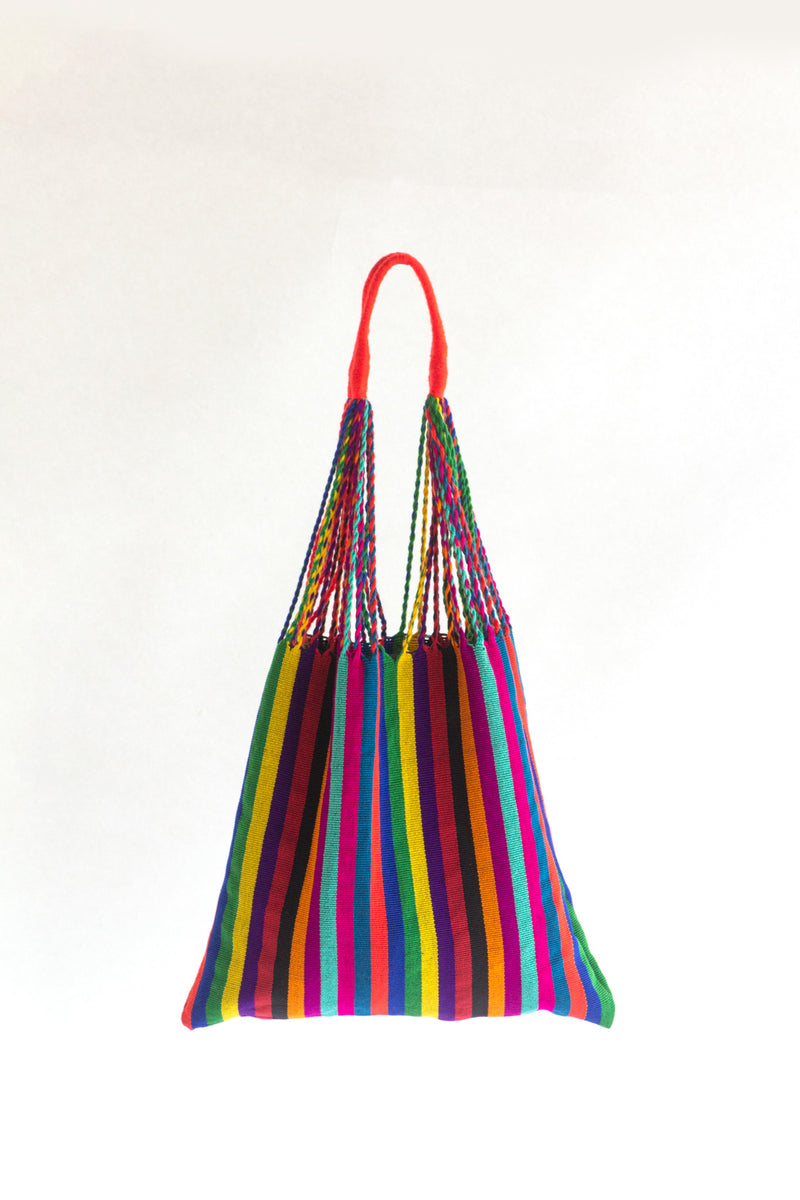 Sac arc-en-ciel de quiche multicolore