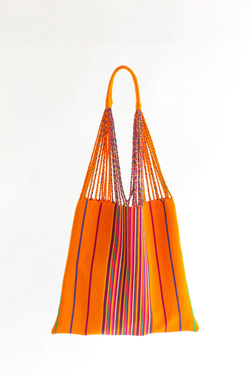 Sac arc-en-ciel pour quiche orange