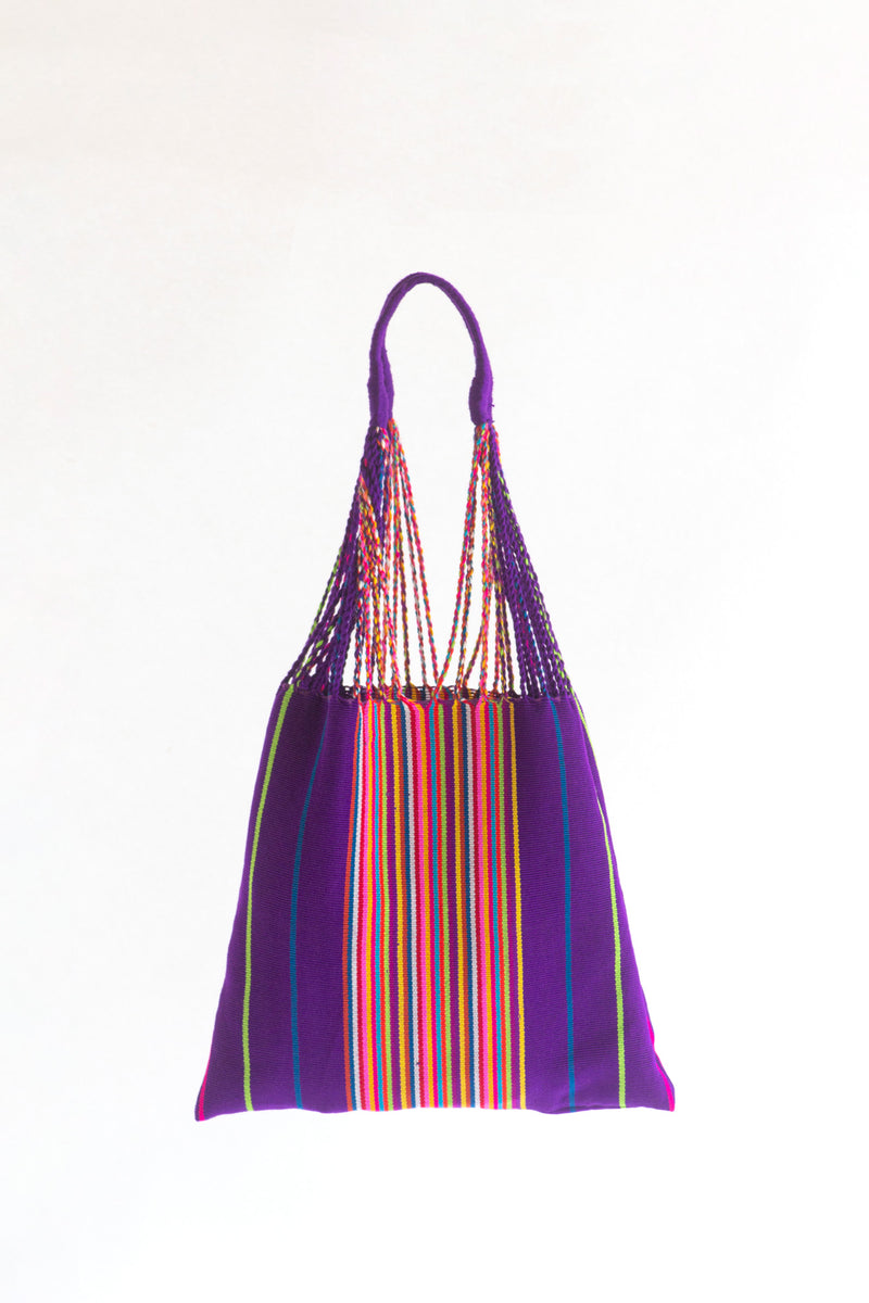 Sac arc-en-ciel pour quiche lilas