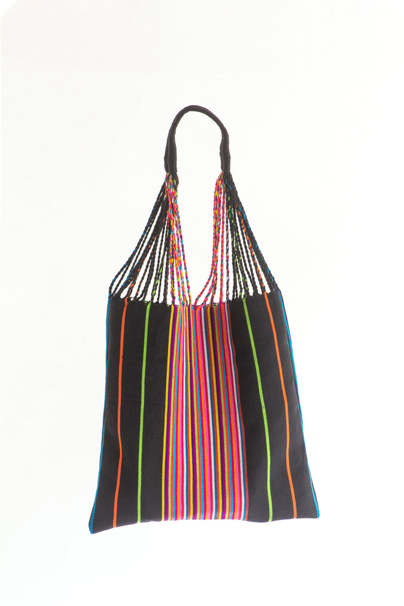 Sac arc-en-ciel pour quiche noir