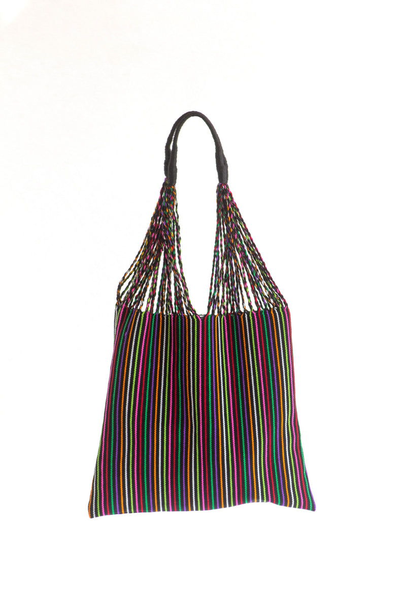 Bolso Arcoíris Quiche negra multicolor