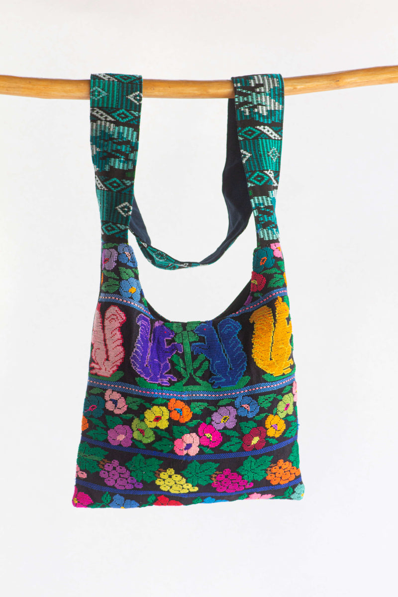 Sac Gabacha Chimaltenango avec motif écureuil