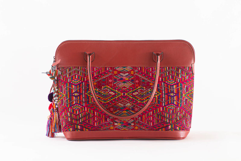 Bolso Ejecutivo San Raymundo de color rojo