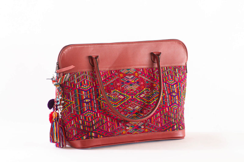 Bolso Ejecutivo San Raymundo de color rojo