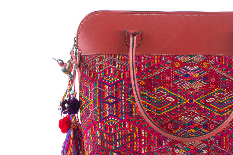 Bolso Ejecutivo San Raymundo de color rojo