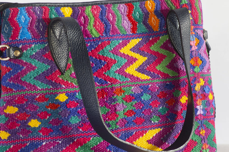 Geflochtene Tasche von San Pedro Sacatepéquez