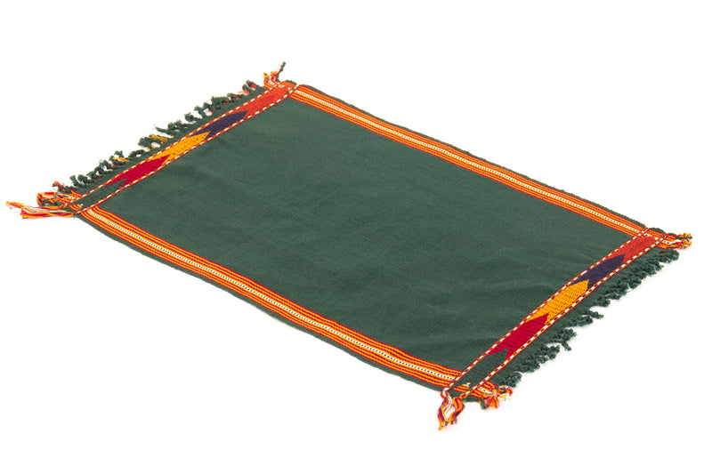 6 Sets de table Zacualpa couleur vert foncé